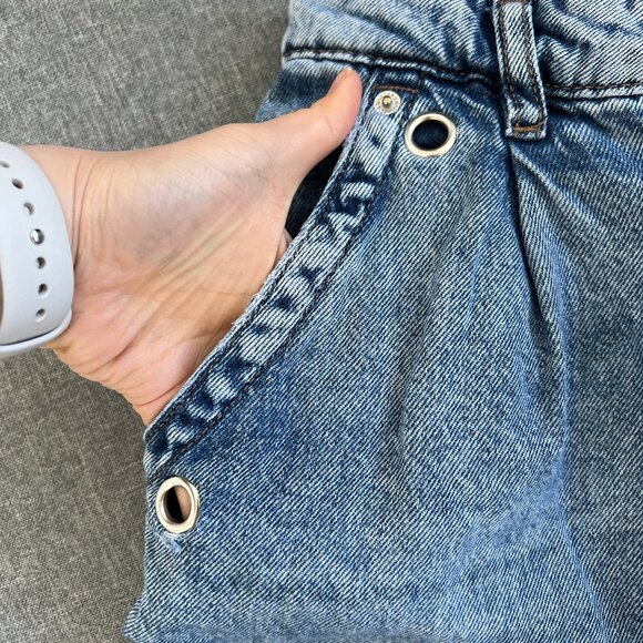 2/$20🛍Garage Mom Jeans — High Rise, Acid Wash, 80s Inspired - Picture 11 of 13